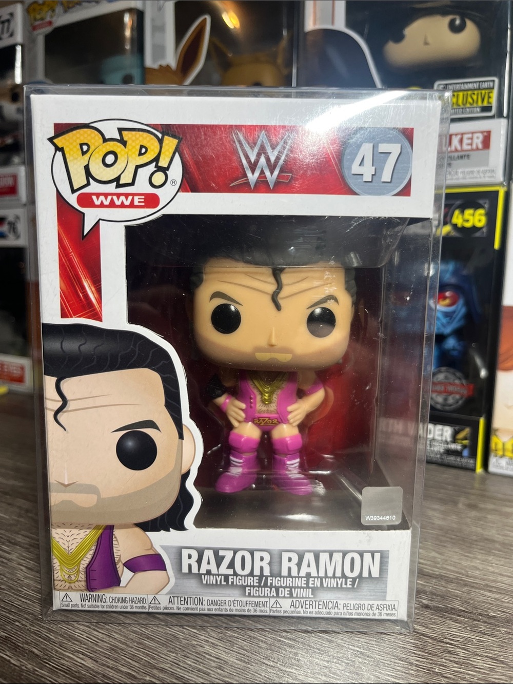 Razor Ramon WWE Pop! Vinyl Figure - Pink